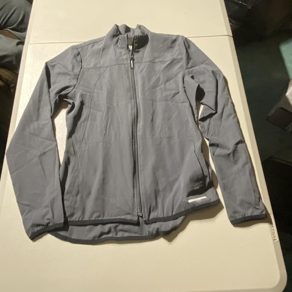 Skechers Grey Athletic Full Zip Jacket Women's XS Athleisure Activewear Logo EUC - Picture 1 of 6